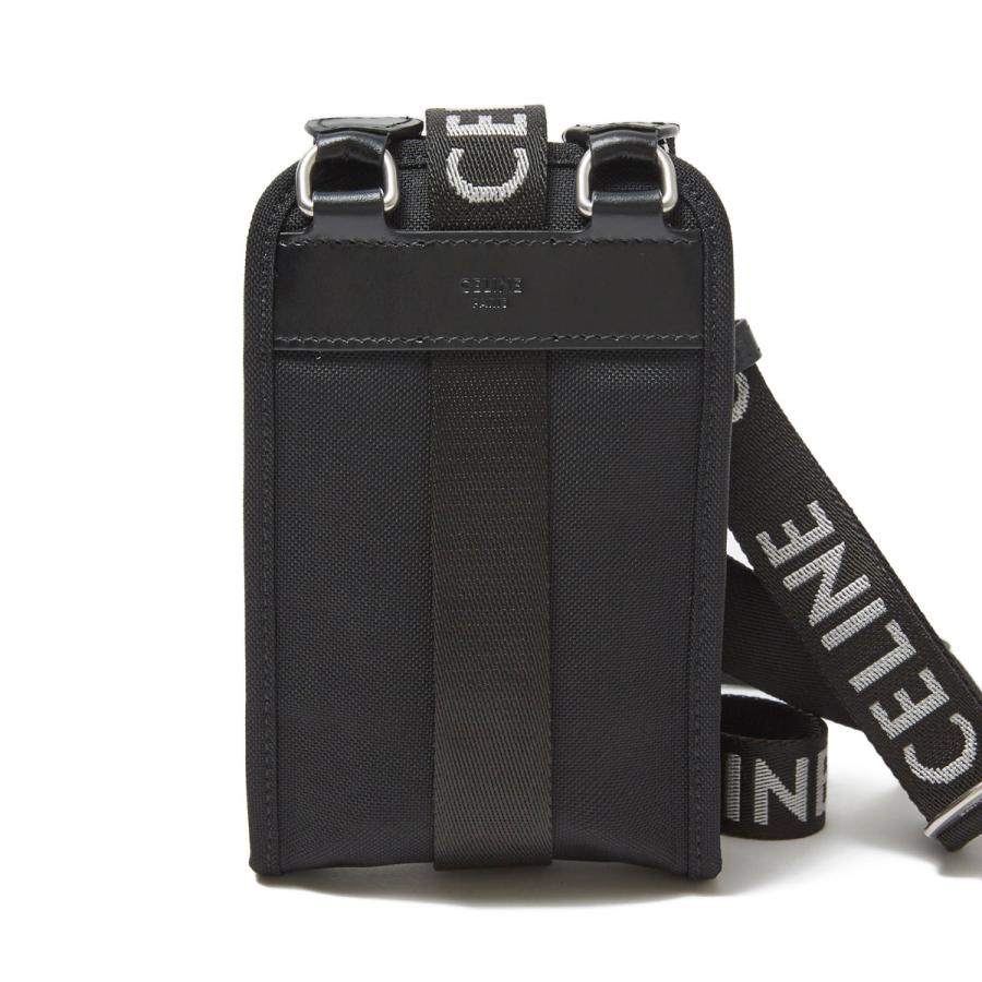 セリーヌ CELINE フォンホルダー ショルダーバッグ ブラック メンズ