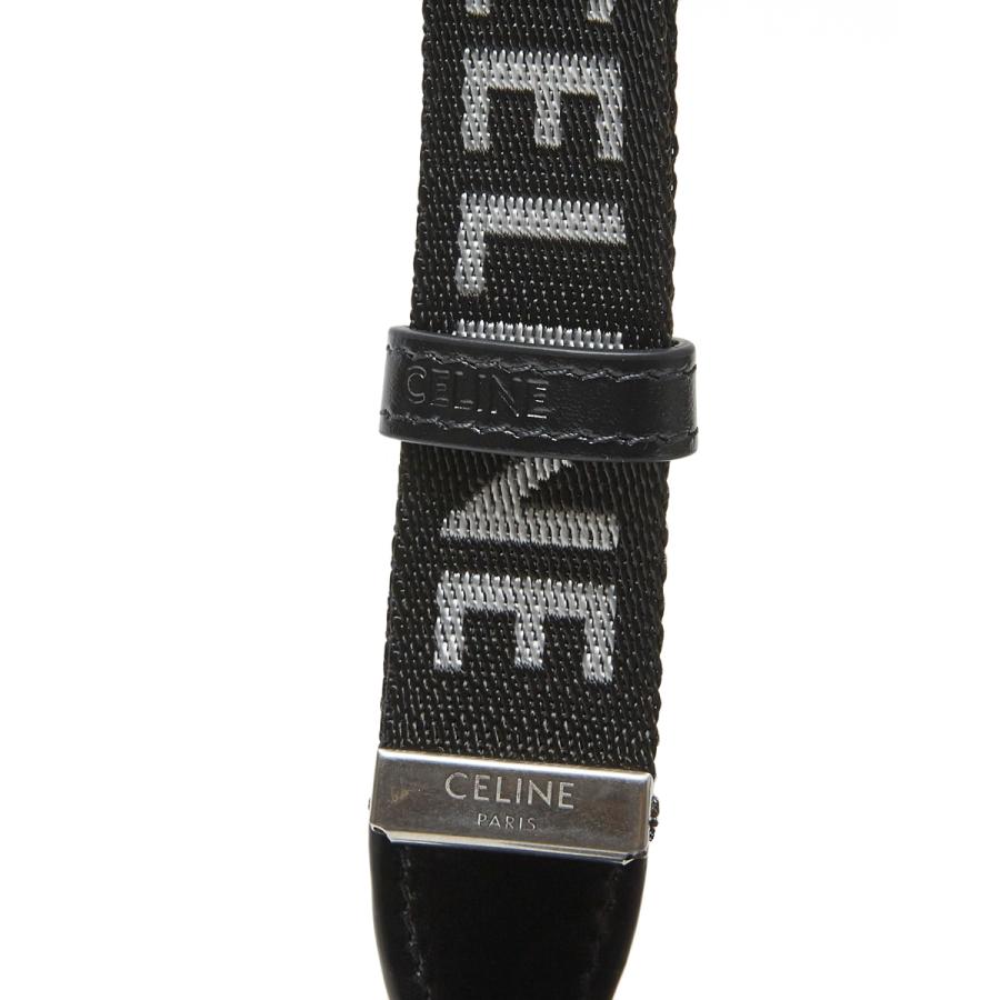 セリーヌ CELINE フォンホルダー ショルダーバッグ ブラック メンズ