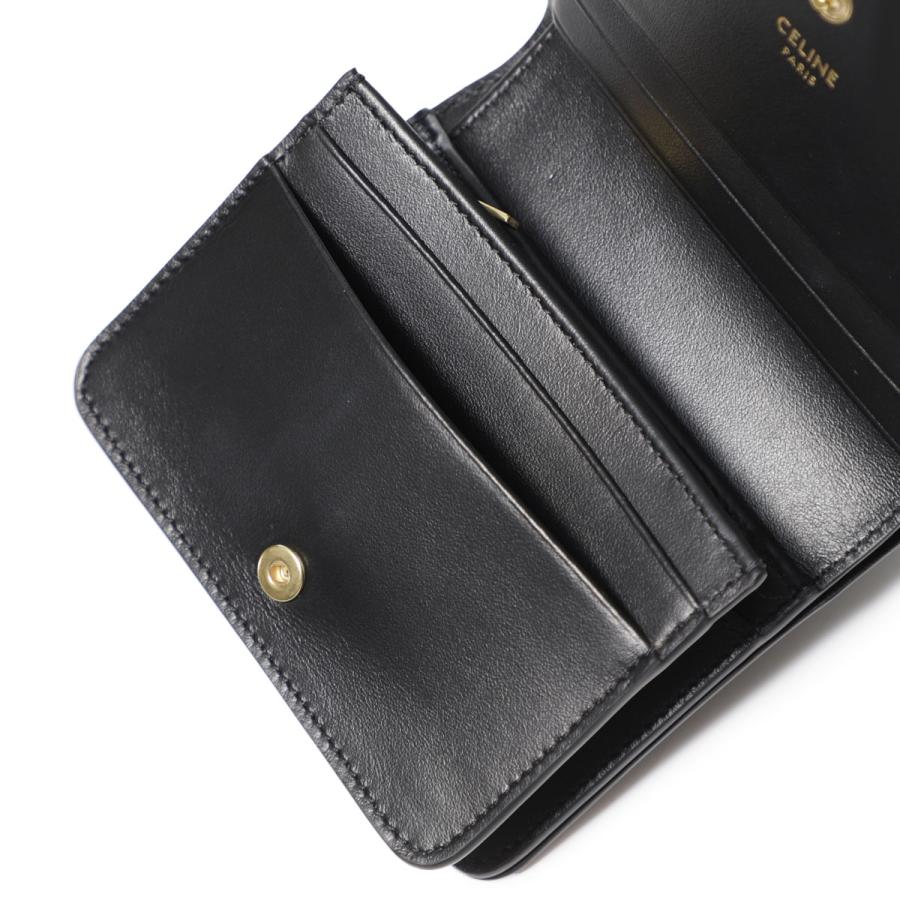 ♡　CELINE コンパクトウォレット 箱あり ◇国内直営◇【CELINE】コンパクトウォレット チャーム (CELINE