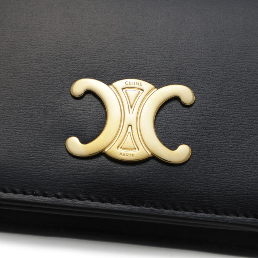 CELINE（セリーヌ） CELINE 2つ折り財布 小銭入れ付き TRIOMPHE