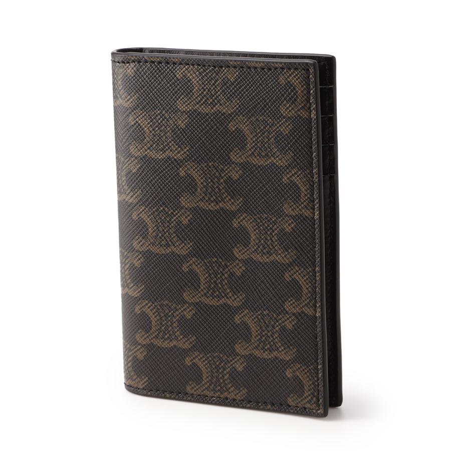 [CELINE セリーヌ]バーティカルカードケース　10k87 トリオンフ CELINE（セリーヌ） カードケース VERTICAL CARD HOLDER ブラック
