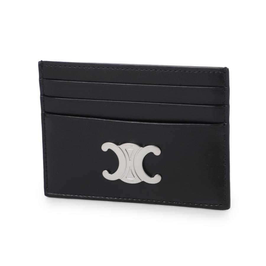 セリーヌ CELINE カードケース TRIOMPHE CARD HOLDER ブラック メンズ 10l83-3dpv-38diの画像