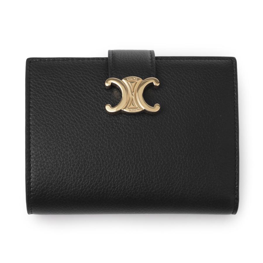 CELINE セリーヌ 2つ折り財布 小銭入れ付き MEDIUM STRAP WALLET