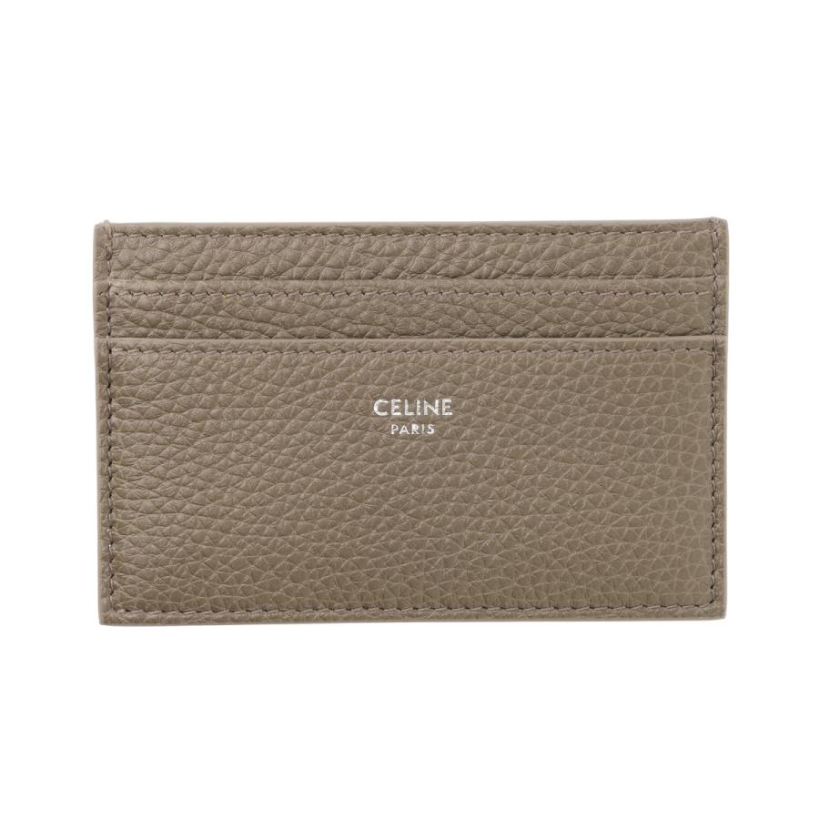 CELINE（セリーヌ） カードケース MEDIUM CARD HOLDER グレー メンズ