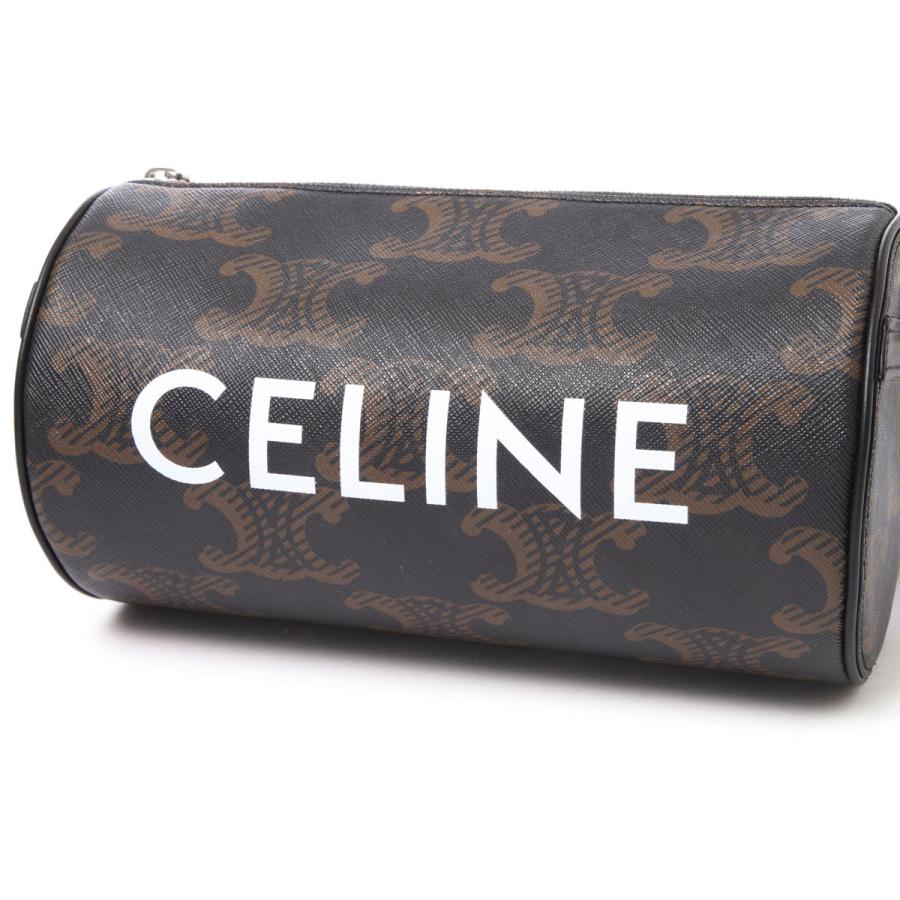 CELINEバッグ CELINE セリーヌ ショルダーバッグ CYLINDER BAG IN TRIOMPHE