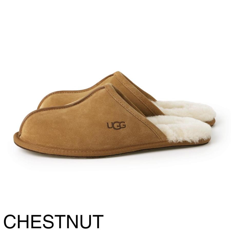 アグ オーストラリア UGG Australia スリッパ MENS SCUFF スカッフ ルームシューズ 大きいサイズあり メンズ 1101111-espresso｜mb-y｜08