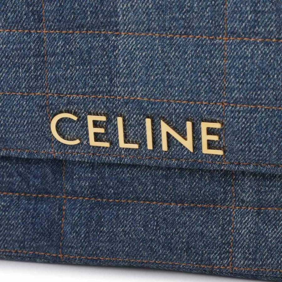 CELINE（セリーヌ） ショルダーバッグ CHAIN SHOULDER BAG ブルー