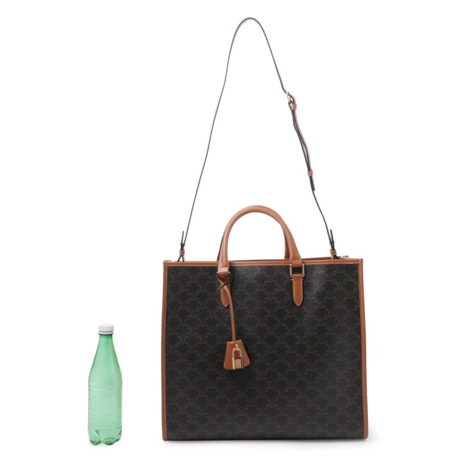CELINE（セリーヌ） トートバッグ VERTICAL CABAS ブラウン レディース