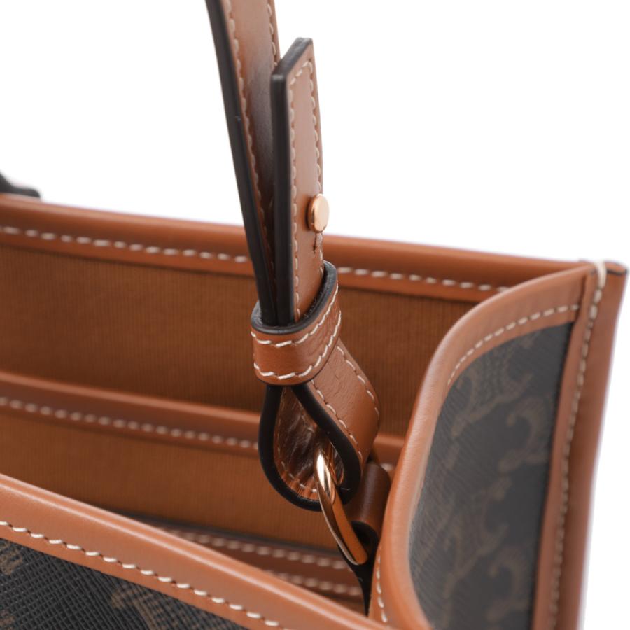 CELINE（セリーヌ） トートバッグ VERTICAL CABAS ブラウン レディース