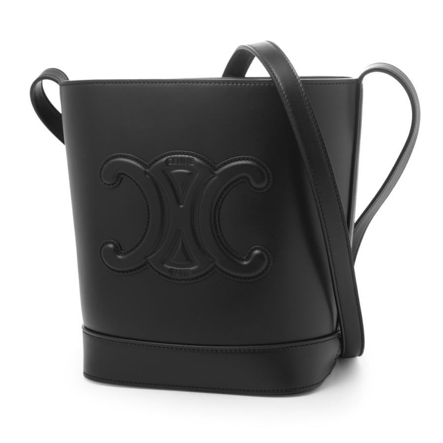 CELINE ブラックショルダーバッグ