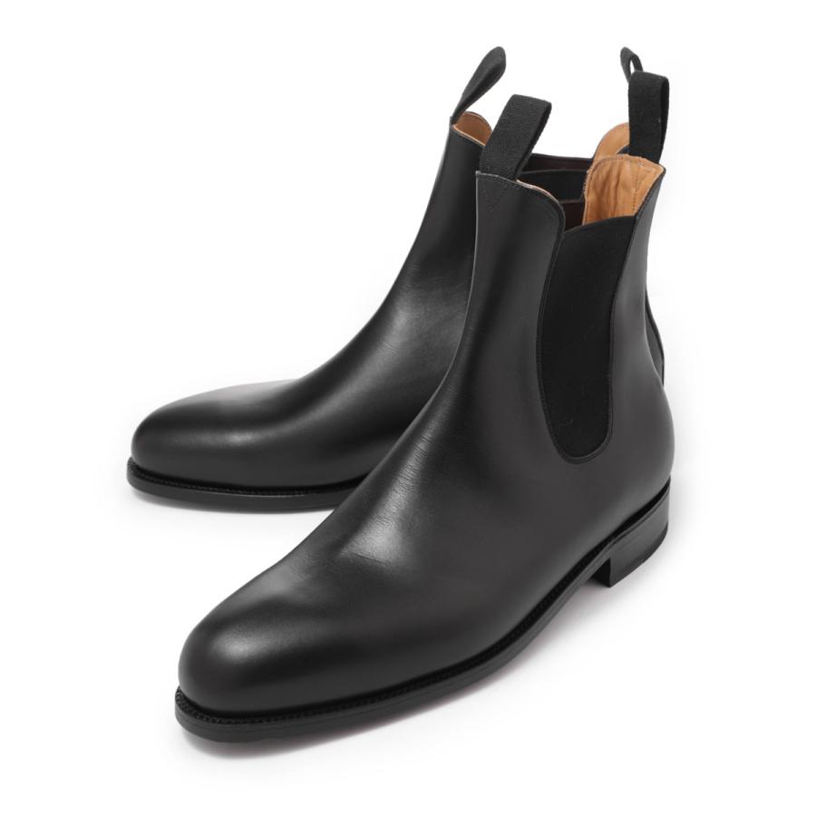 ジェイエムウエストン J.M. WESTON チェルシーブーツ CHELSEA BOOTS #705 ワイズ:D 大きいサイズあり ブラック メンズの画像