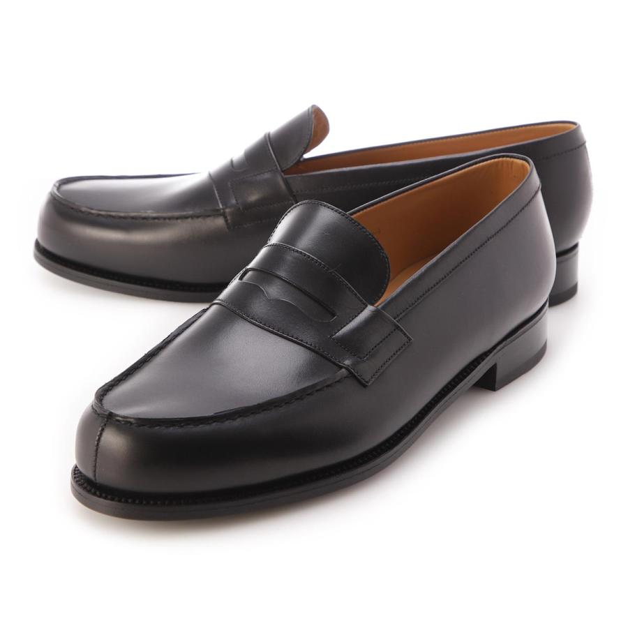 ジェイエムウエストン J.M. WESTON ローファー SIGNATURE LOAFER #180 ワイズ:D 大きいサイズあり ブラック メンズ loafer180-a411011801f-d-blackの画像