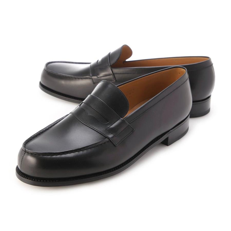 ジェイエムウエストン J.M. WESTON ローファー SIGNATURE LOAFER #180 ワイズ:E 大きいサイズあり ブラック メンズ loafer180-11411011801f-e-blackの画像