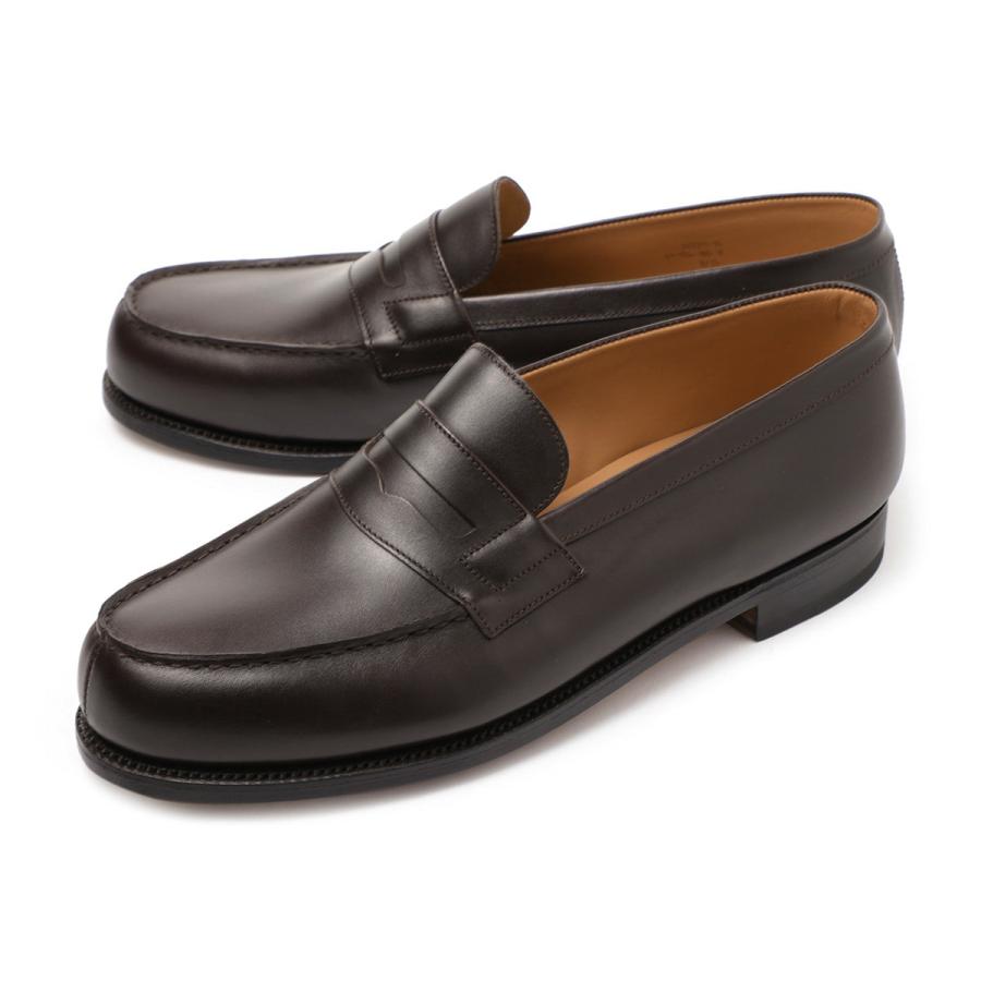 ジェイエムウエストン J.M. WESTON ローファー SIGNATURE LOAFER #180 ワイズ:D 大きいサイズあり ブラウン メンズ loafer180-a411541801f-d-chocolateの画像