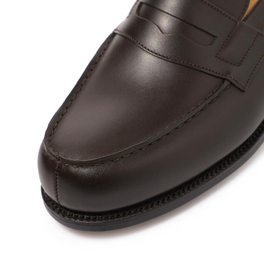ジェイエムウエストン J.M. WESTON ローファー SIGNATURE LOAFER #180 ワイズ:D 大きいサイズあり ブラウン メンズ loafer180-a411541801f-d-chocolateの画像