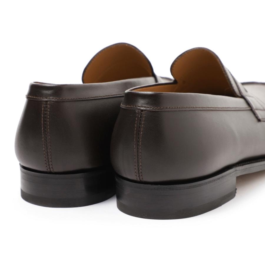 ジェイエムウエストン J.M. WESTON ローファー SIGNATURE LOAFER #180 ワイズ:D 大きいサイズあり ブラウン メンズ loafer180-a411541801f-d-chocolateの画像