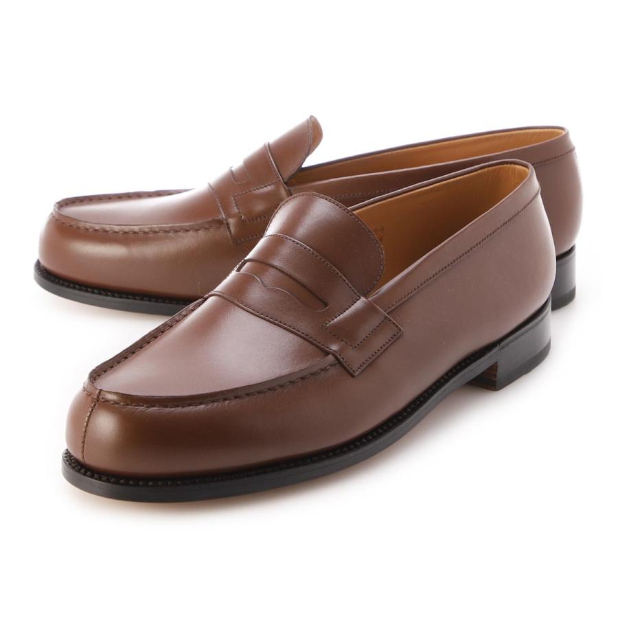 ジェイエムウエストン J.M. WESTON ローファー SIGNATURE LOAFER #180 ワイズ:D 大きいサイズあり ブラウン メンズ loafer180-a411821801f-d-tanの画像