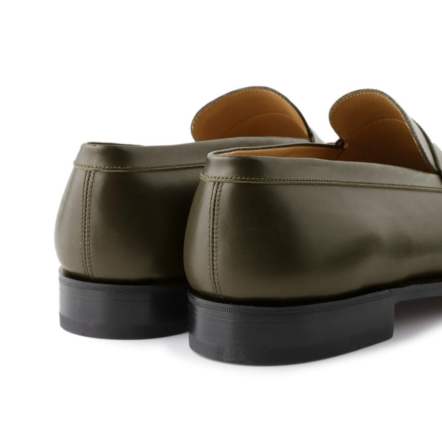 ジェイエムウエストン J.M. WESTON ローファー SIGNATURE LOAFER #180 ワイズ:D 大きいサイズあり グリーン メンズ loafer180-11411841801f-d-green｜mb-y｜11