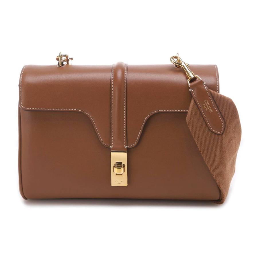 残りわずか＊CELINE＊ショルダーバッグ TEEN 16 116443CR4 CELINE セリーヌ ショルダーバッグ TEEN 16 SOFT ブラウン