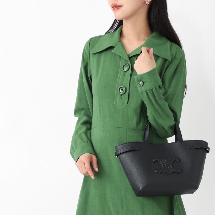 CELINE（セリーヌ） トートバッグ 2WAY MINI CABAS ANAIS ブラック