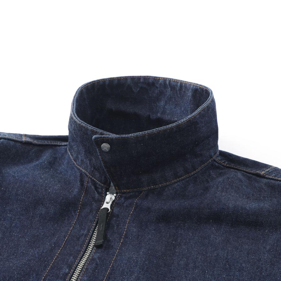 ストーンアイランド STONE ISLAND デニムジャケット 1200002 INDIGO DENIM-RINSED STONE ISLAND DENIM RESEARCH オーバーシャツ ブルー メンズの画像