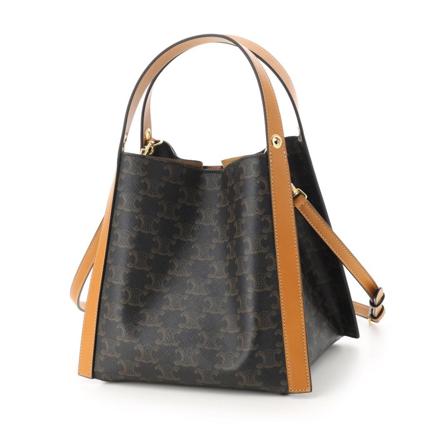 CELINE（セリーヌ） ハンドバッグ 3WAY SMALL CUBE BAG TRIOMPHE