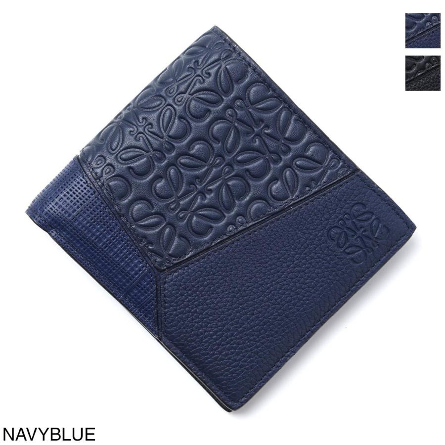 ロエベ Loewe 2つ折り 財布 Puzzle パズル メンズ 302 5110 Navyblue 302 モダンブルーyahoo 店 通販 Yahoo ショッピング
