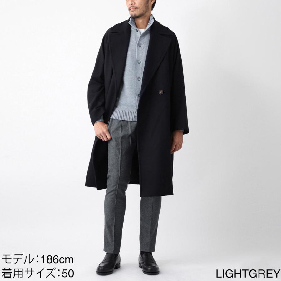 Gran Sasso（グランサッソ） 立ち襟ニットカーディガン 大きいサイズ