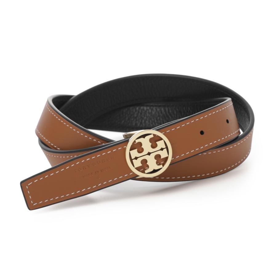 正規 本物 トリーバーチ リバーシブル ベルト 赤 ブラウン Tory Burch - 正規 本物 トリーバーチ リバーシブル ベルト 赤