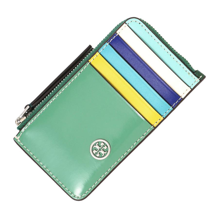 TORY BURCH（トリーバーチ） カードケース ROBINSON グリーン 