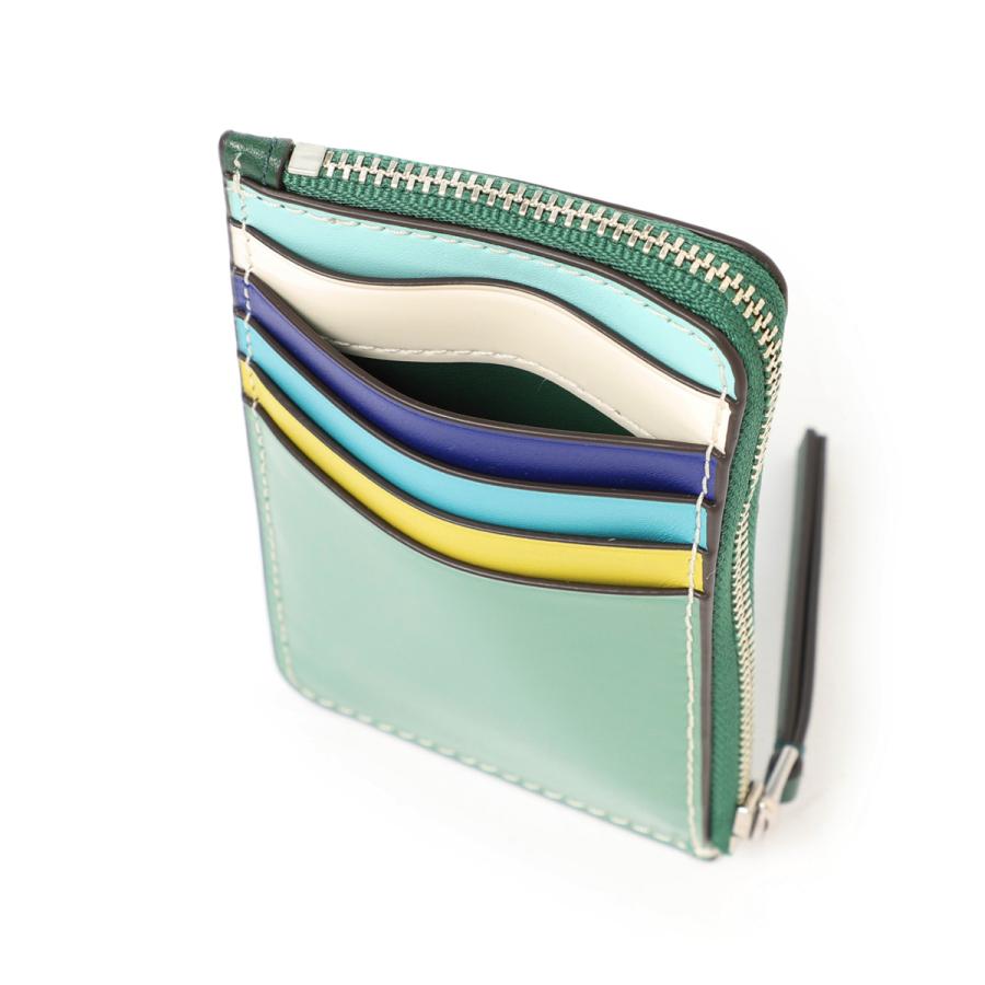 TORY BURCH（トリーバーチ） カードケース ROBINSON グリーン 
