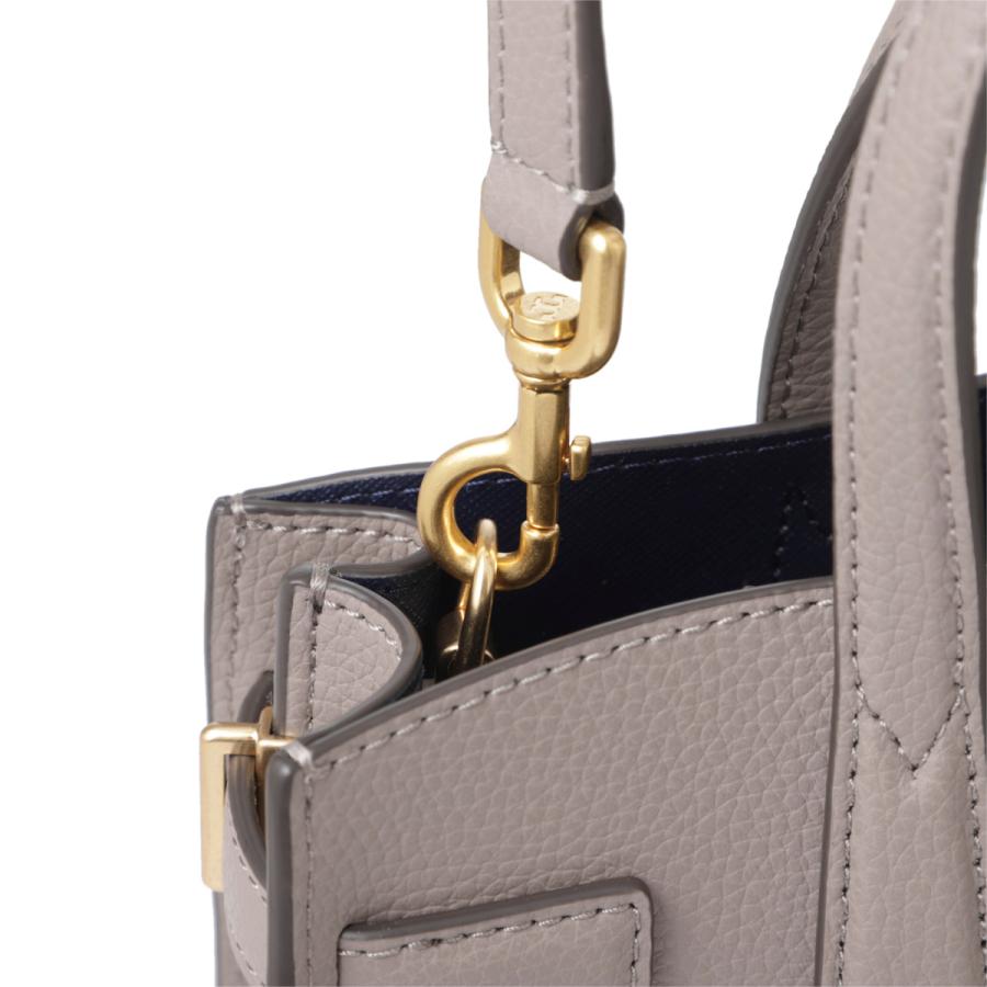 トリーバーチ TORY BURCH ハンドバッグ 2WAY SMALL ROBINSON SATCHEL グレー レディース 143194-082｜mb-y｜08