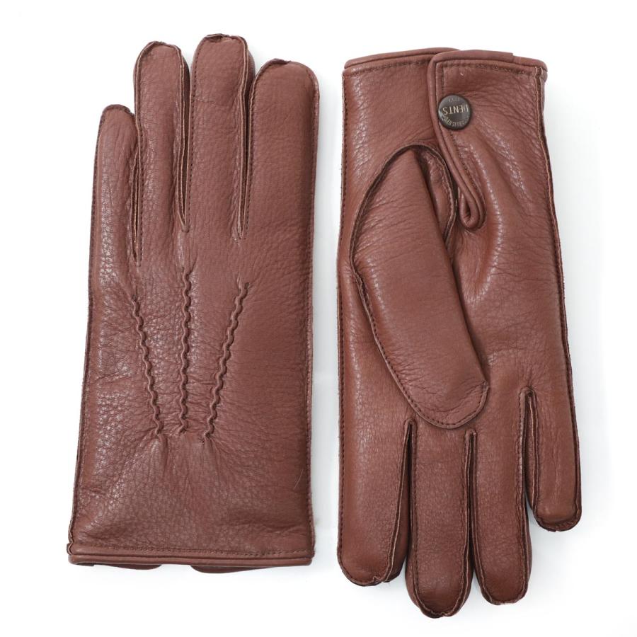 デンツ DENTS グローブ HERITAGE COLLECTION WINDSOR DEERSKIN 手袋 メンズ 15-1544-havana-brownの画像