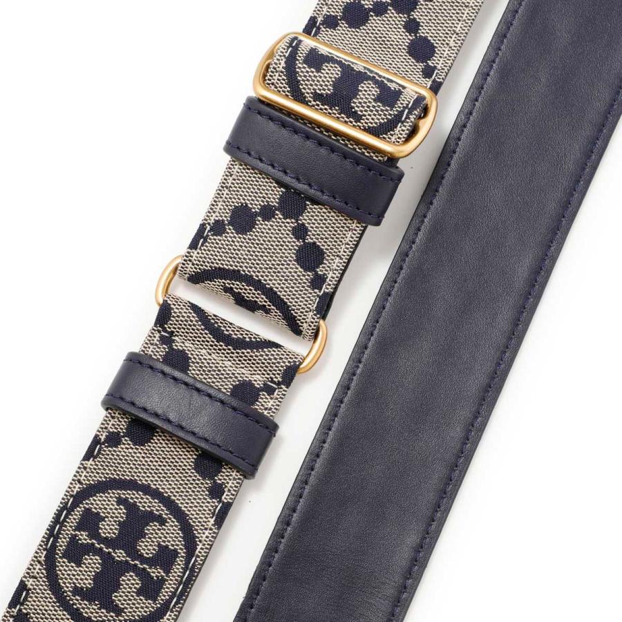 ◆新品◆TORY BURCHトリーバーチ◆レザー ロゴバックルベルトNAVY紺 TORY BURCH（トリーバーチ） ナローベルト LOGO BELT ロゴ 157857