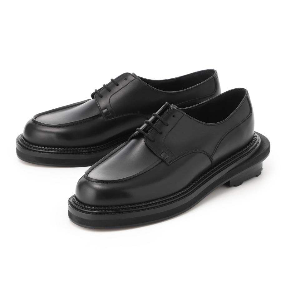 ジェイエムウエストン 外羽根式シューズ Derby Golf J.M. WESTON x sacai コラボ #641 ワイズ:D ダービーシューズ 大きいサイズあり ブラック メンズの画像