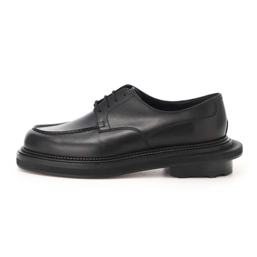 ジェイエムウエストン 外羽根式シューズ Derby Golf J.M. WESTON x sacai コラボ #641 ワイズ:D ダービーシューズ 大きいサイズあり ブラック メンズの画像