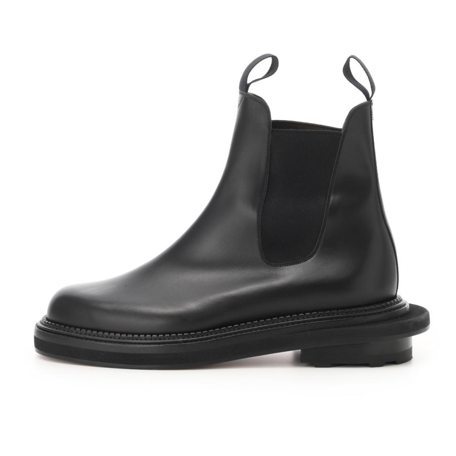 ジェイエムウエストン サイドゴアブーツ Chelsea Boots J.M. Weston x sacai コラボ #705 ワイズ:D チェルシーブーツ 大きいサイズあり ブラック メンズの画像