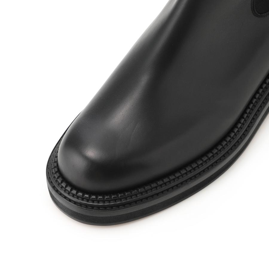 ジェイエムウエストン サイドゴアブーツ Chelsea Boots J.M. Weston x sacai コラボ #705 ワイズ:D チェルシーブーツ 大きいサイズあり ブラック メンズの画像