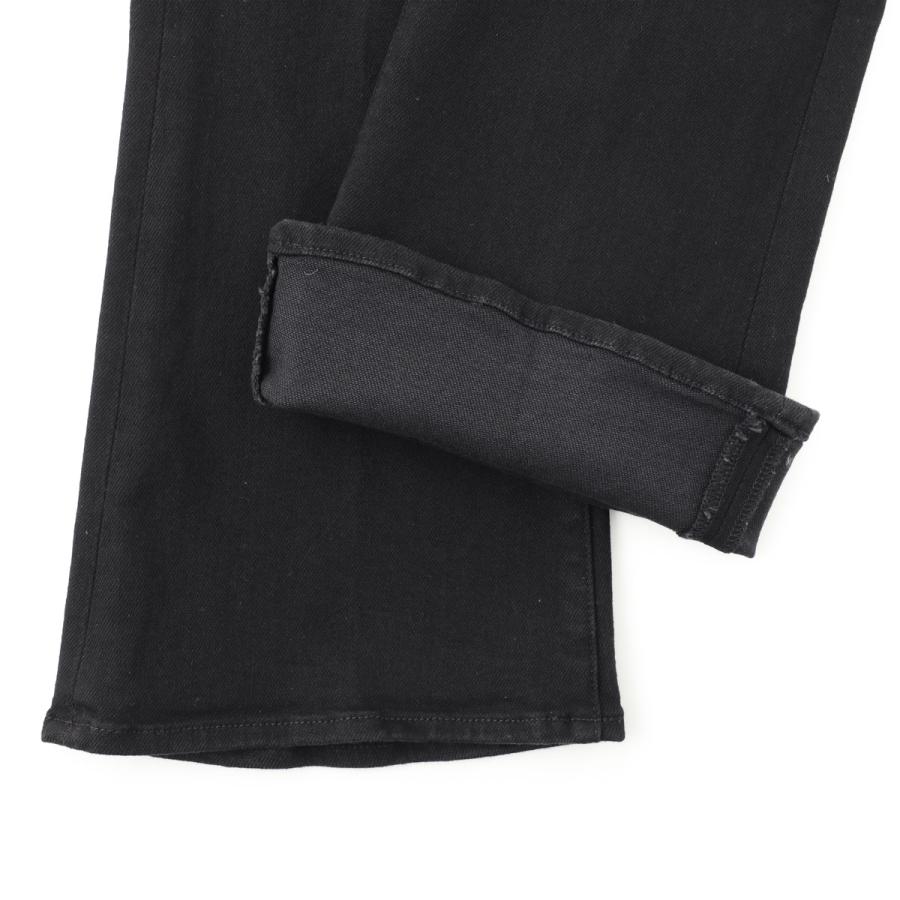 マザー MOTHER ジップフライジーンズ THE WEEKENDER ストレッチ フレアデニムパンツ フレアジーンズ ブラック レディース 1585-1611-a-nighty-nightの画像