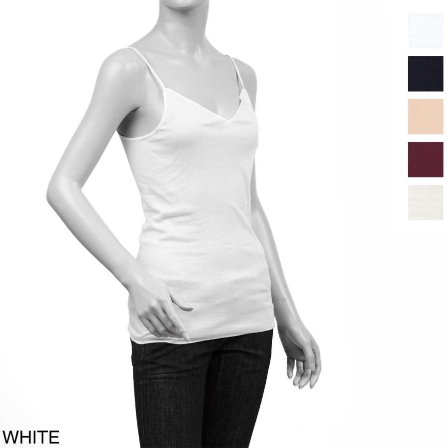 HANRO シーズン限定 S ブラパットキャミソール　コットンシームレス HANRO ハンロ キャミソール COTTON SEAMLESS コットン シームレス