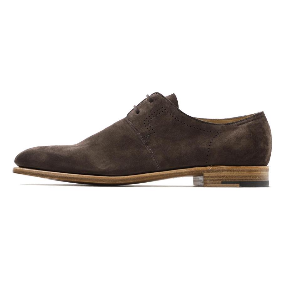 ジョンロブ John Lobb スエードシューズ Leith リース ラスト8695 ダービーシューズ 大きいサイズあり ブラウン メンズ Leith tle 1y Bruinn tle Bruinn モダンブルーyahoo 店 通販 Yahoo ショッピング