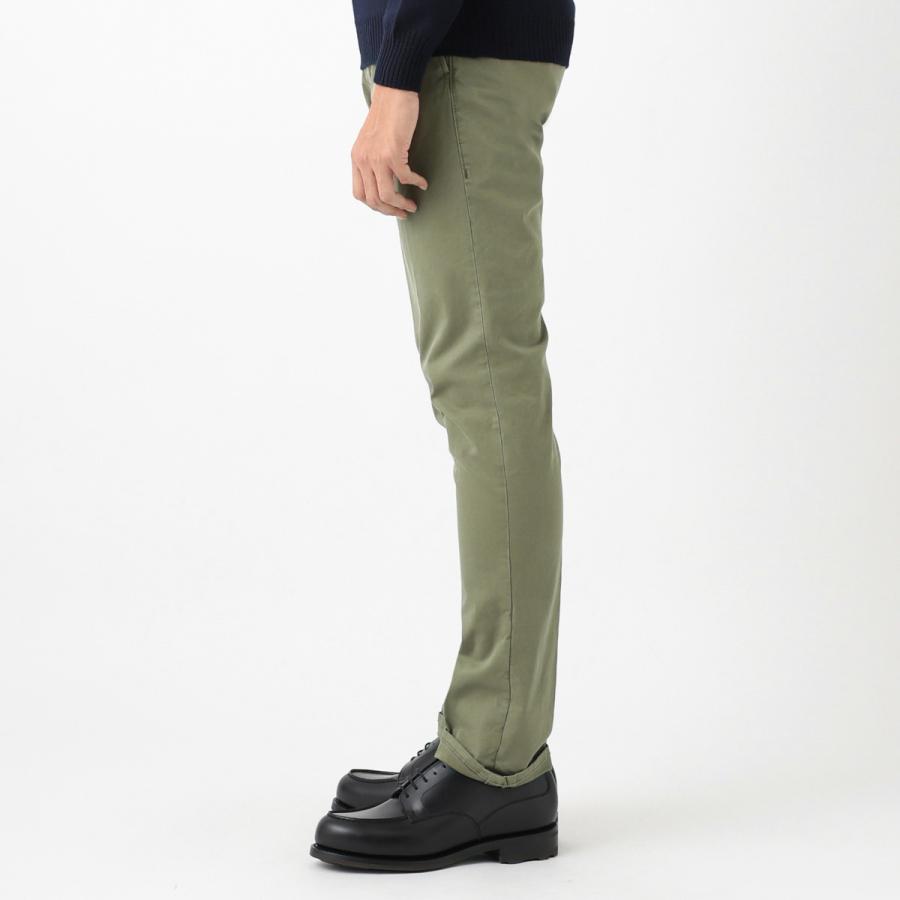 05 新品　インコテックス　コットンスラックス　グリーン　カーキ　44 S INCOTEX（インコテックス） スラックス INCOTEX SLACKS コットンパンツ