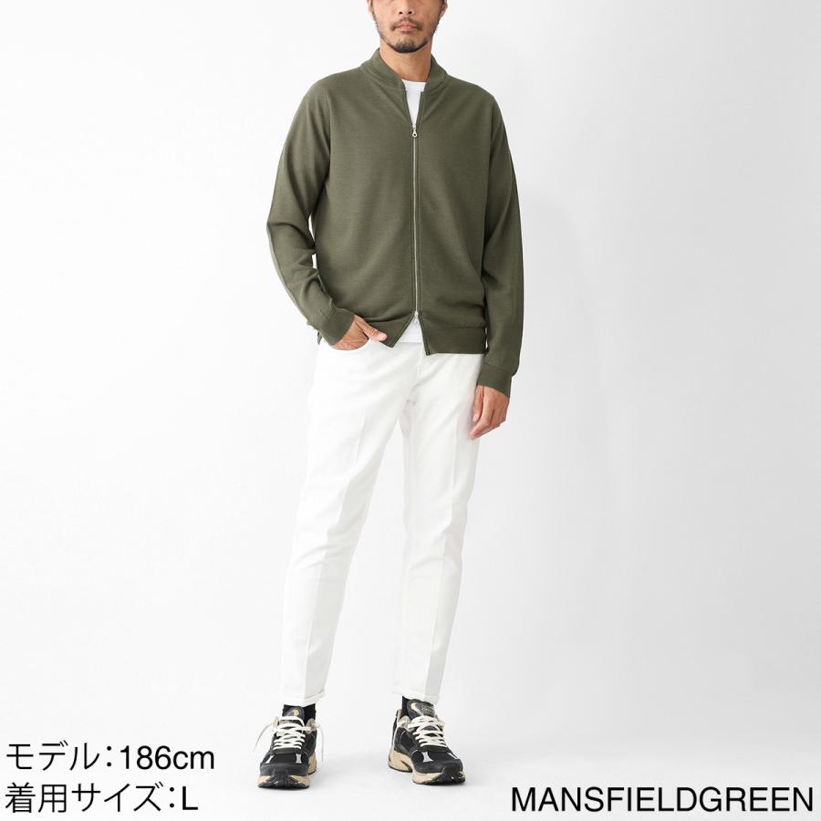 JOHN SMEDLEY（ジョンスメドレー） ジップアップ ニットブルゾン 16