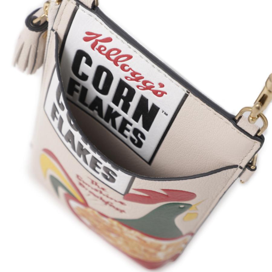 ANYA HINDMARCH ファーポーチ Cornflakes」ジップ・フォーン・ポーチ | Anya Hindmarch JP
