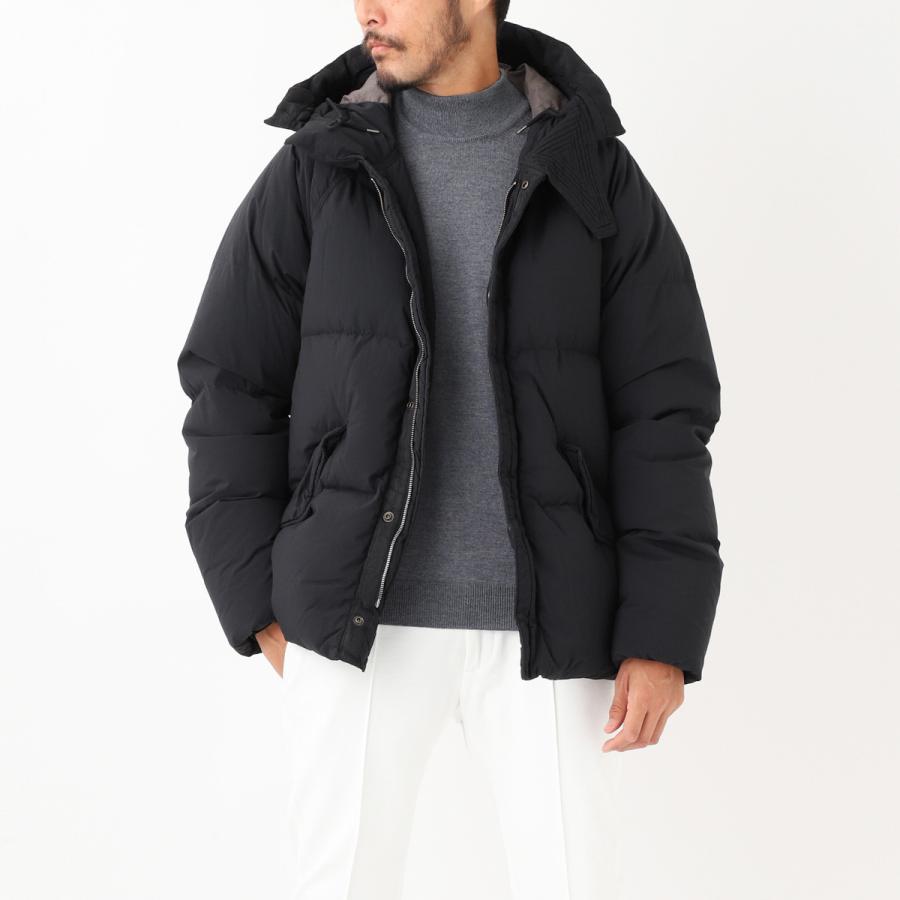 テンシー Ten c ダウンジャケット ARTIC DOWN PARKA ブラック メンズ