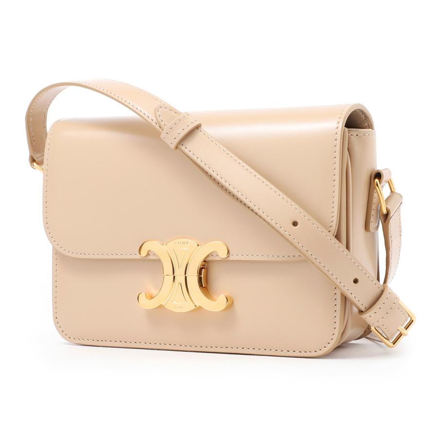 CELINE ベージュ ショルダーバッグ