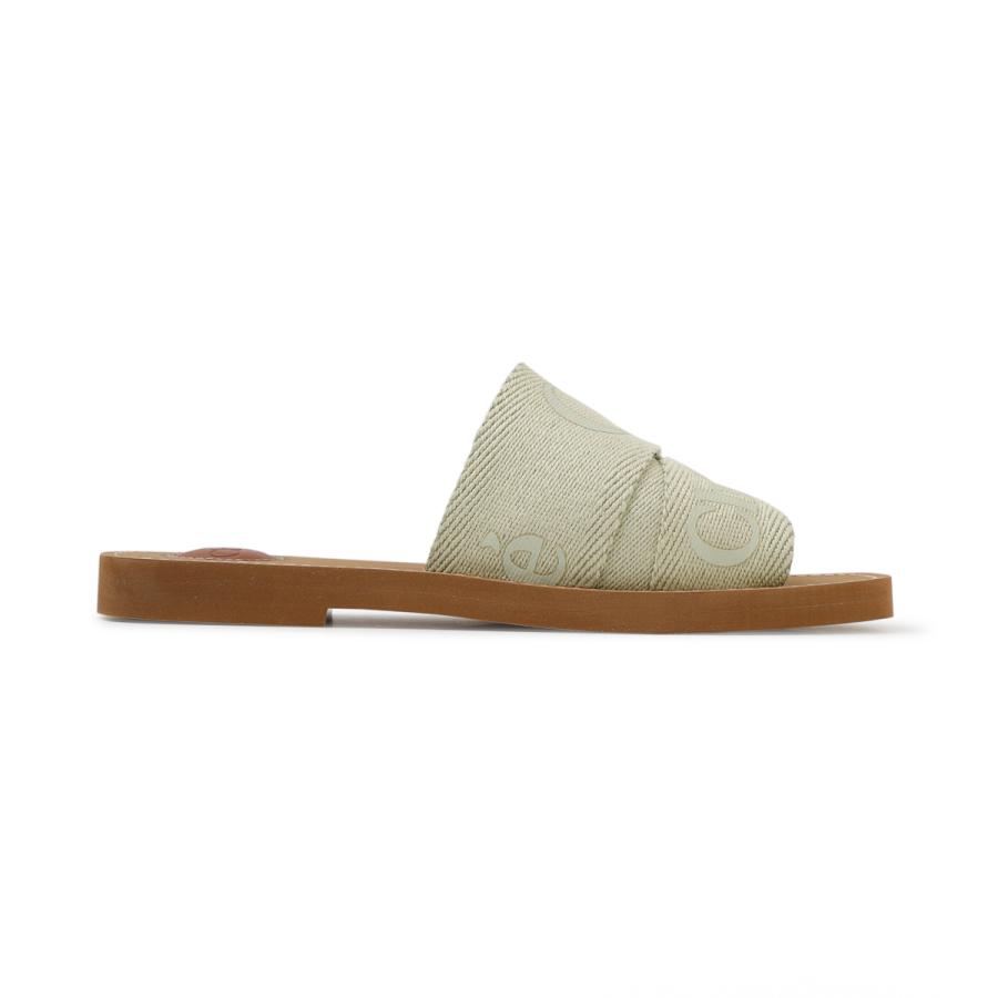 Chloe（クロエ） フラットミュール WOODY レディース chc22u188z3-34h