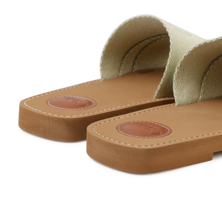 Chloe（クロエ） フラットミュール WOODY レディース chc22u188z3-34h