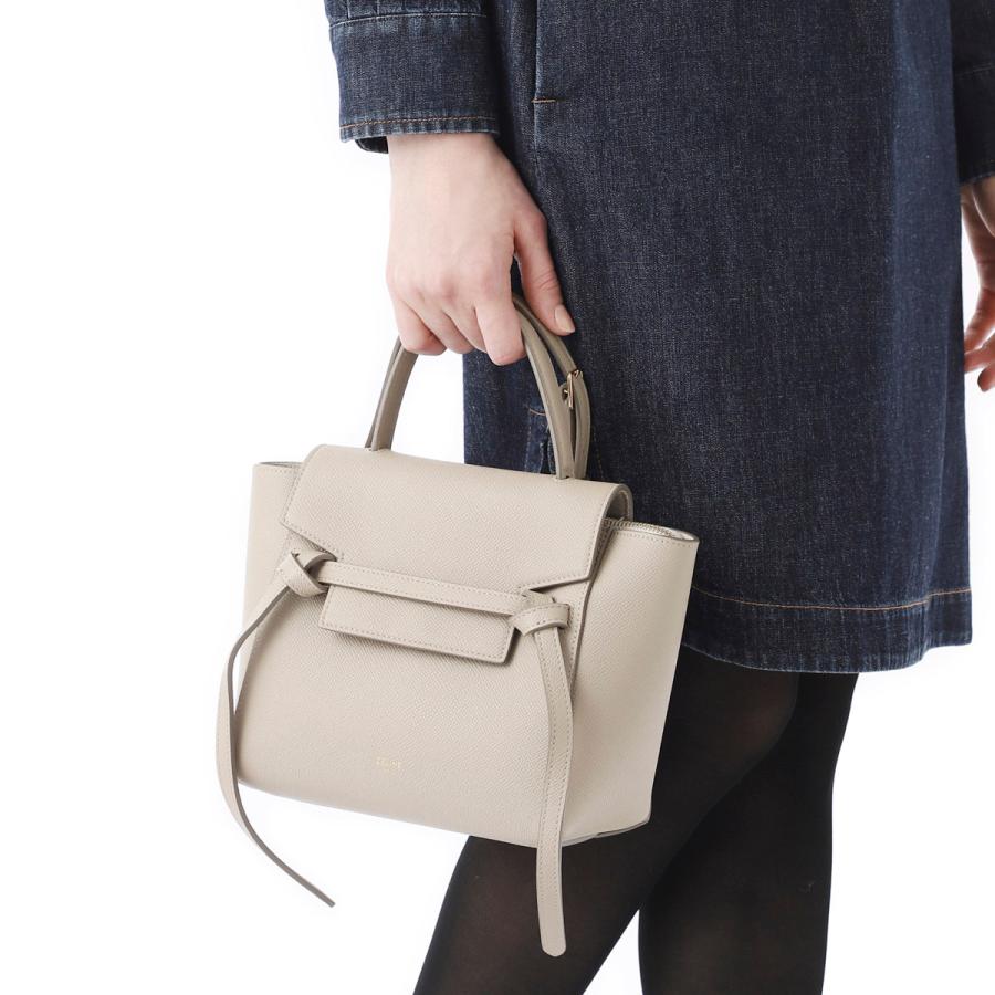 セリーヌ CELINE ハンドバッグ 2WAY Belt Bag Nano ベルトバッグ ベージュ レディース 189003zva18lt