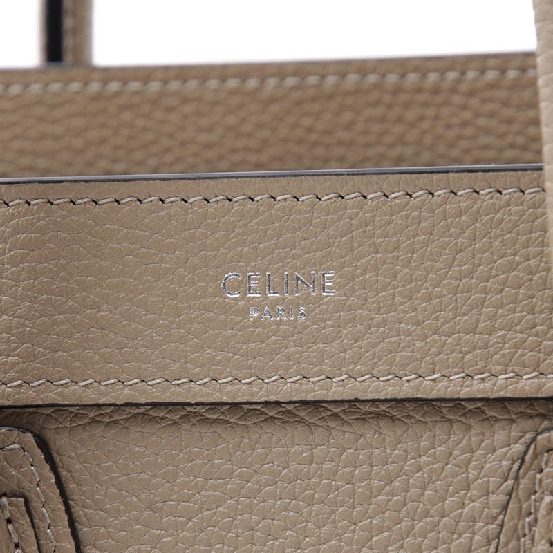 CELINE セリーヌ ハンドバッグ 2WAY LUGGAGE Nano ラゲージ ナノ CELINE セリーヌ ハンドバッグ 2WAY LUGGAGE Nano ラゲージ ナノ